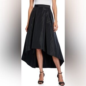 Teri Jon Black High-Low Skirt